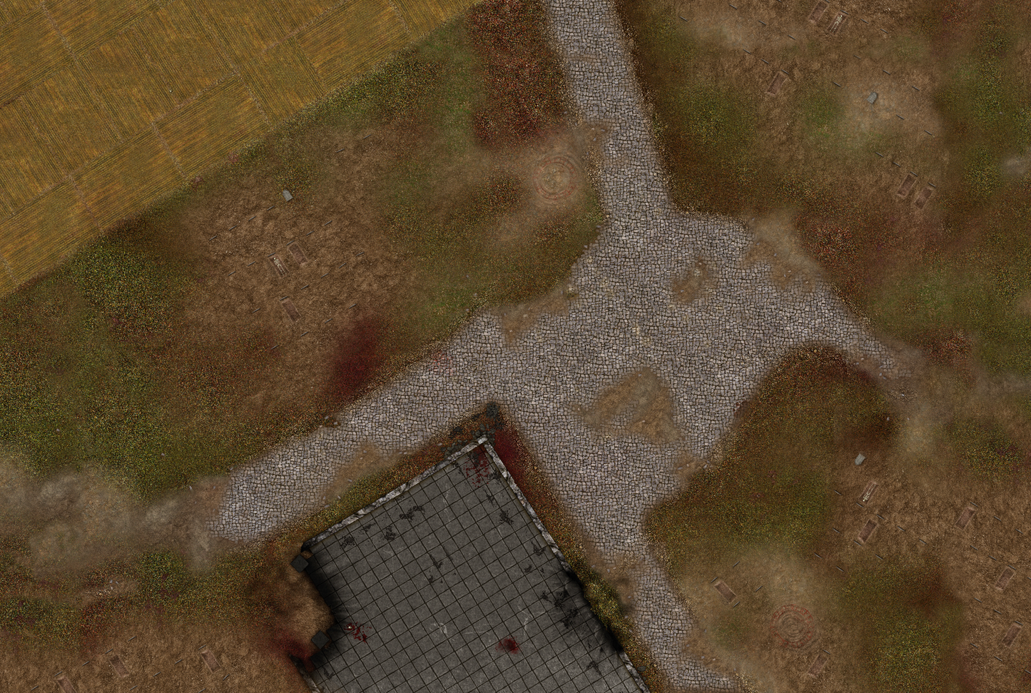 6'x4' G-Mat: Defiled Monastery