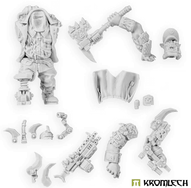 Kromlech Warchief Warboss Orc Greatcoat Korps