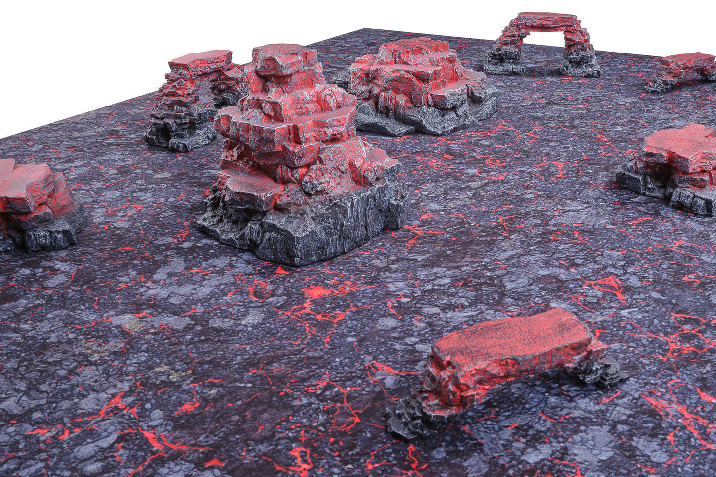 Lava Rocks - Gamemat eu Pre-Painted Terrain