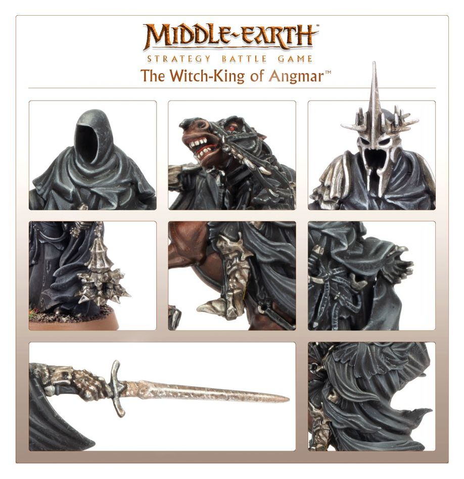 Middle Earth The Witch-king of Angmar miniatures