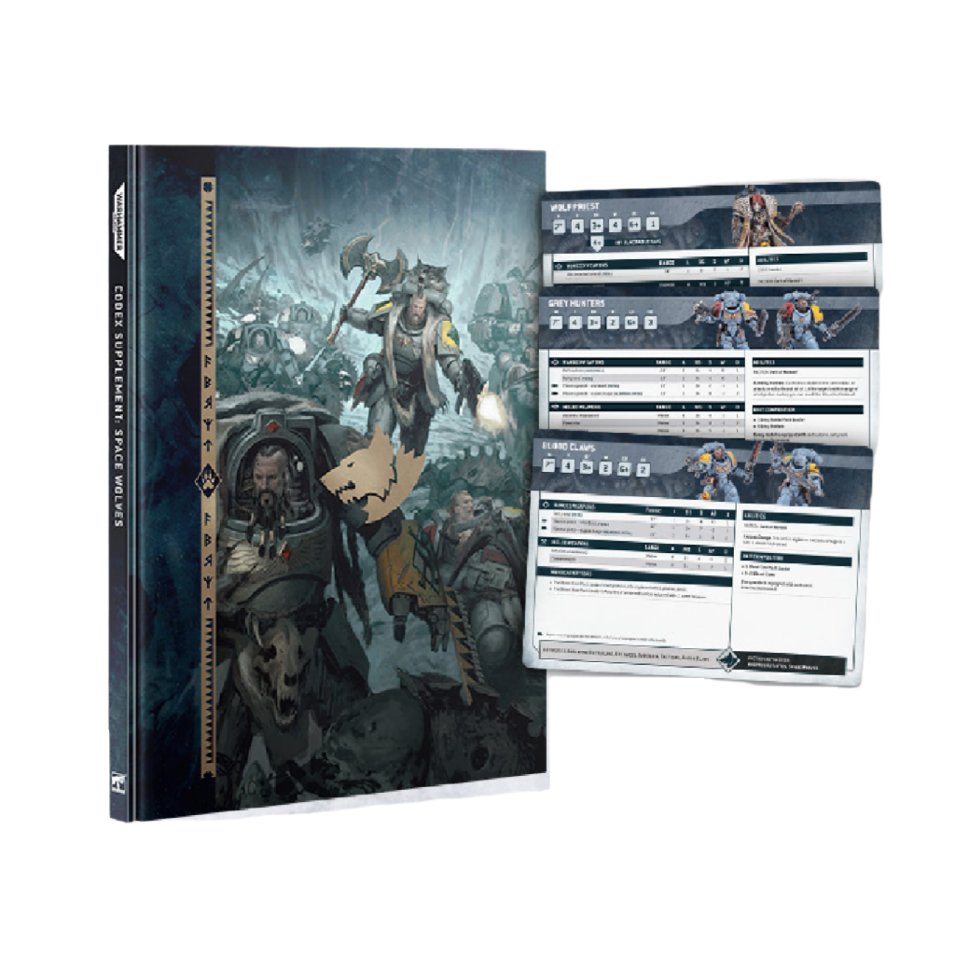 Space Wolves Special Edition Codex and Datacards