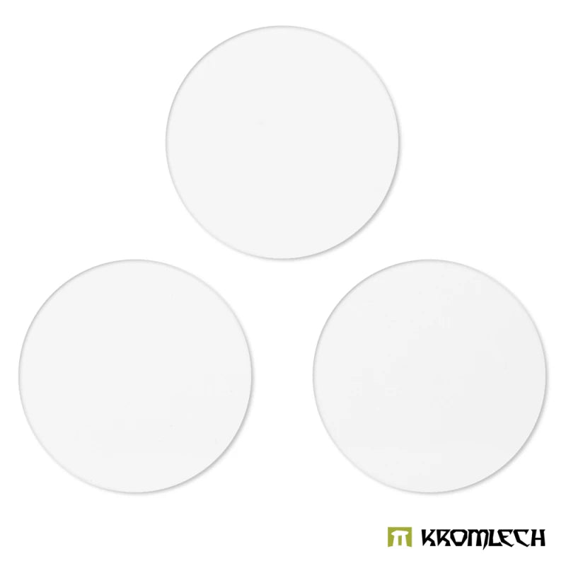 Kromlech Clear Acrylic Bases: Round 130mm