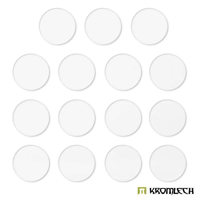 Kromlech Clear Acrylic Bases: Round 60mm