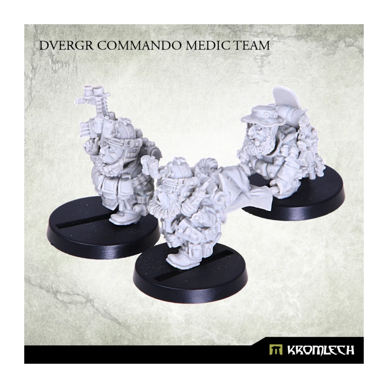 Kromlech Dvergr Commando Medic Team