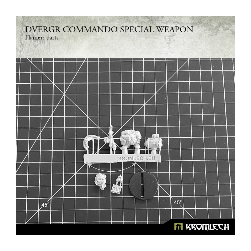 Kromlech Dvergr Commando Special Weapon: Flamer