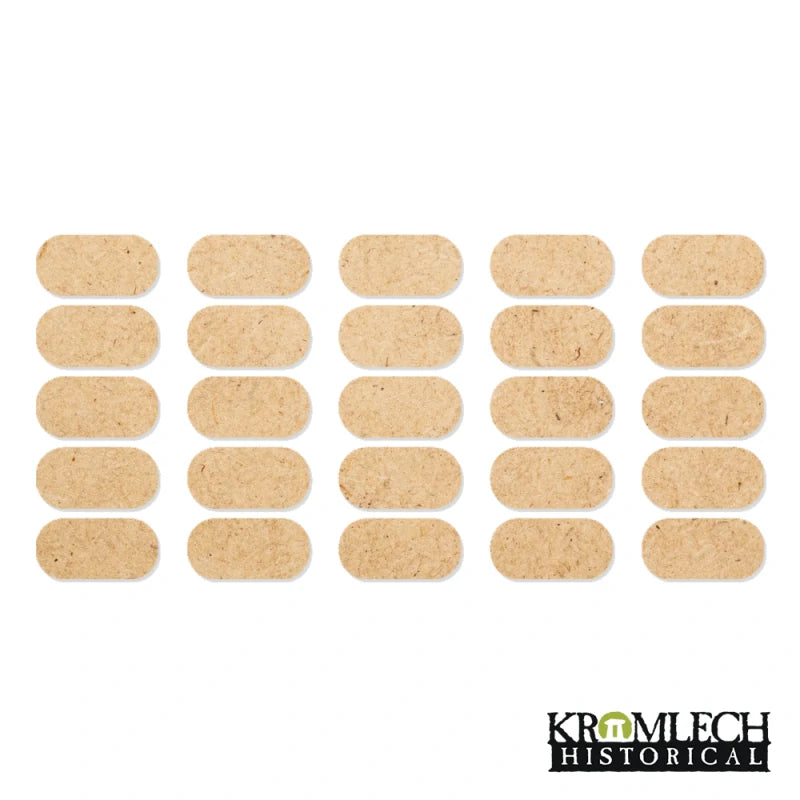 Kromlech Flat Bases 25x50 mm