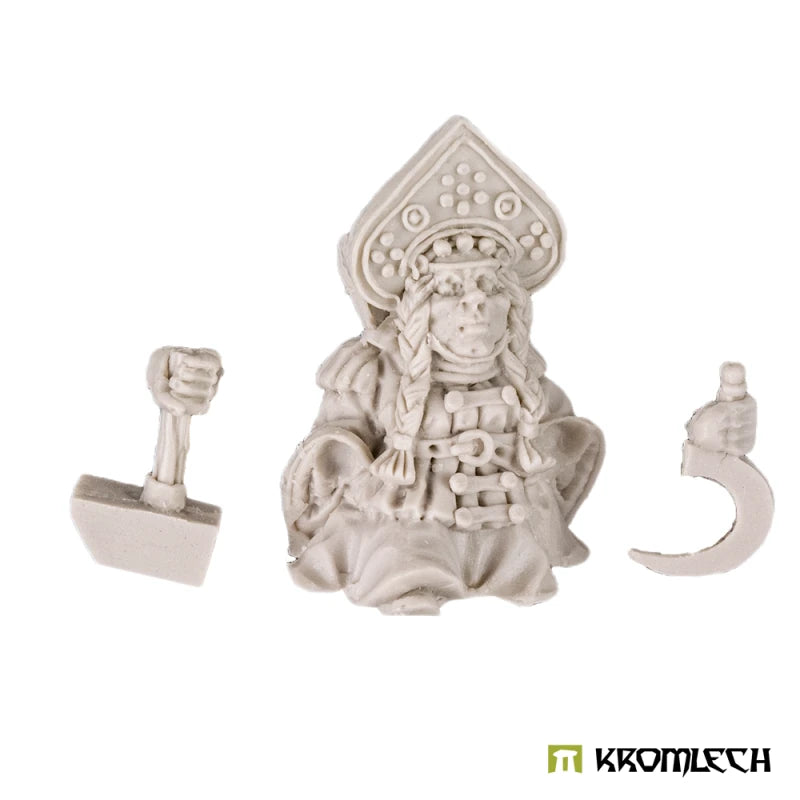 Kromlech Hospodars Dwarf Boyarina with hammer and sickle