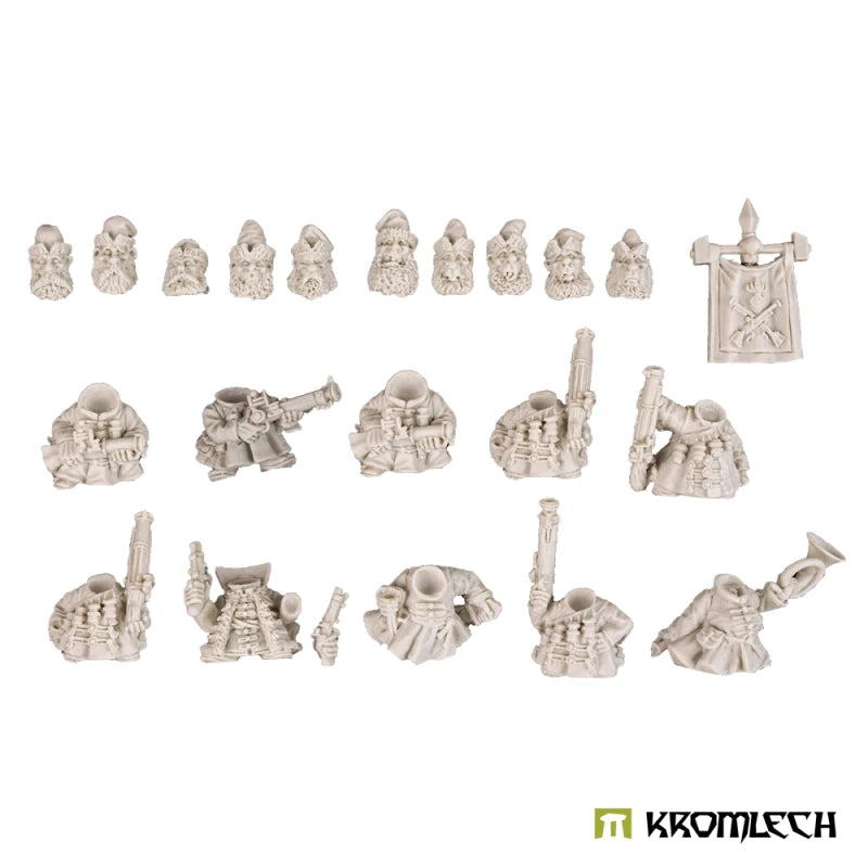 Kromlech Hospodars Dwarf Riflemen Command