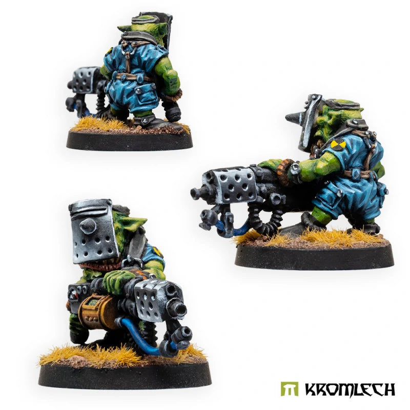 Kromlech Orc Greatcoat Korps Goblin Flamer Team
