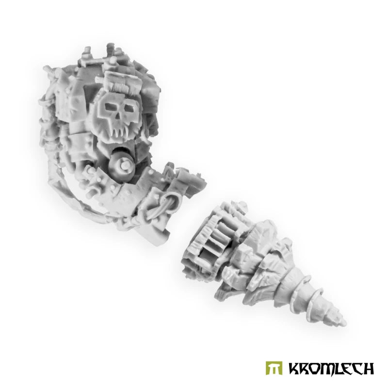 Kromlech Orc Juggernaut Mecha-Armour - Right Mega Drill