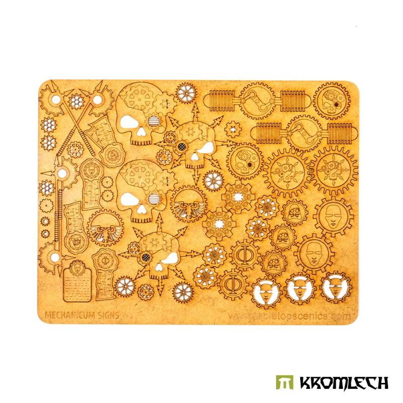 Kromlech HDF Glyphs Mechanicum Signs