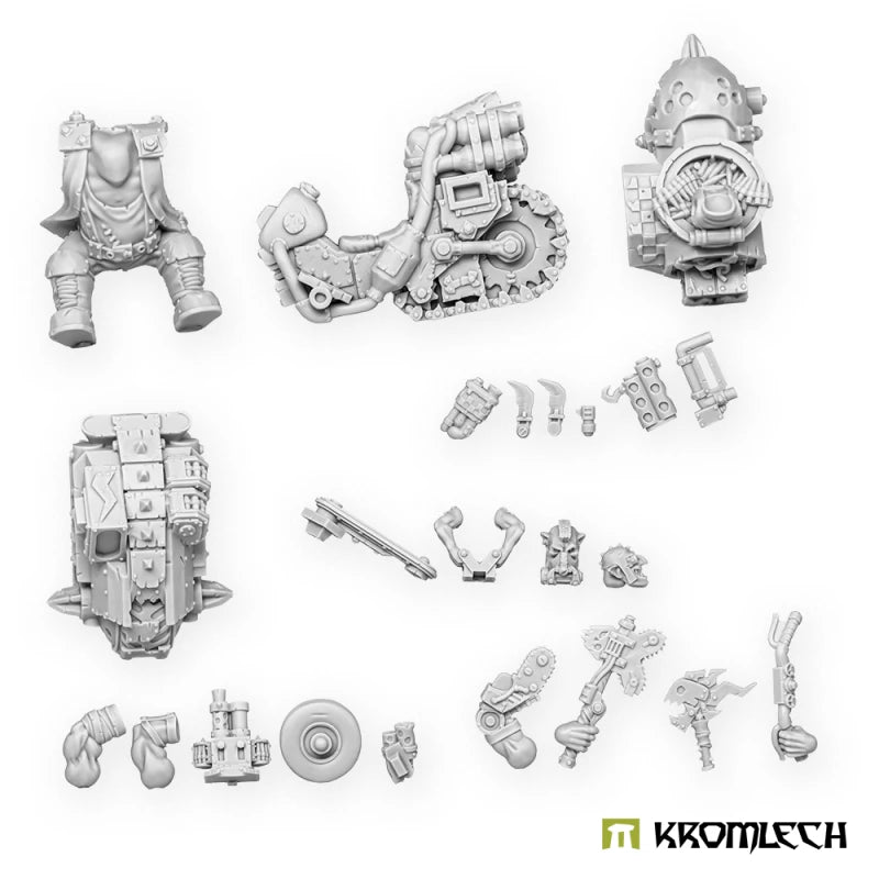 Kromlech Orc Boss on Blitzbike 1