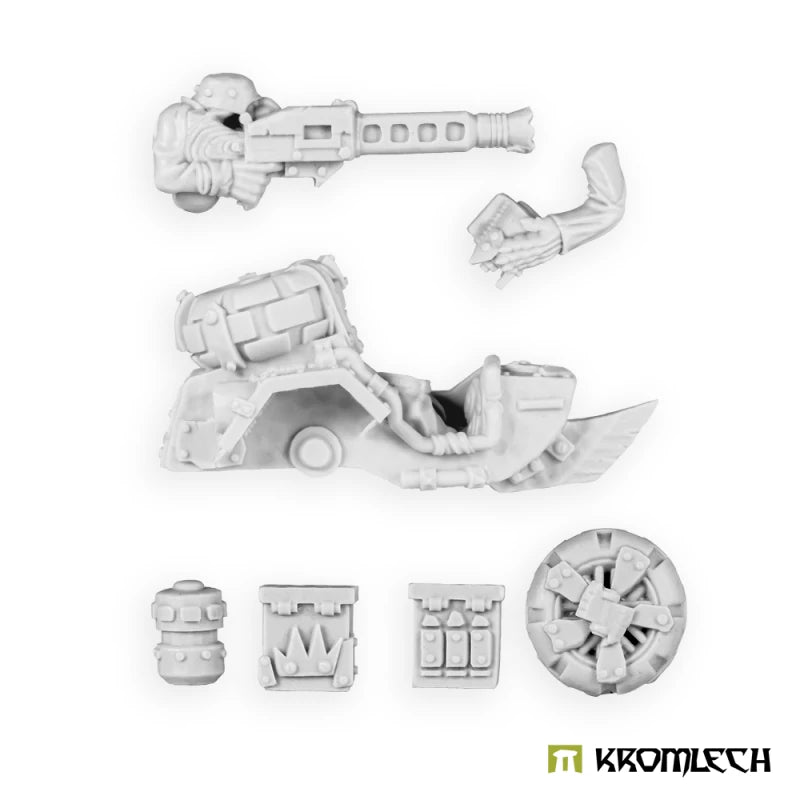 Kromlech Biker Sidecar Orc Greatcoat Korps