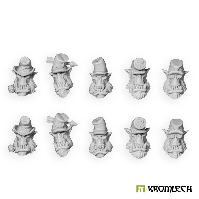 Kromlech Orc Heads in Confederate Hats