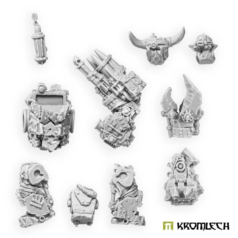 Kromlech Orc Juggernaut Mecha-Armour with Krash Rokkets