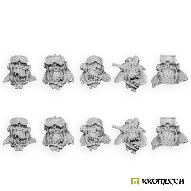 Kromlech Orc Pilot Heads