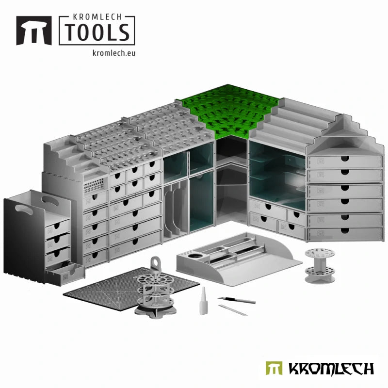 Kromlech Paint Rack (30.5 mm) - Corner