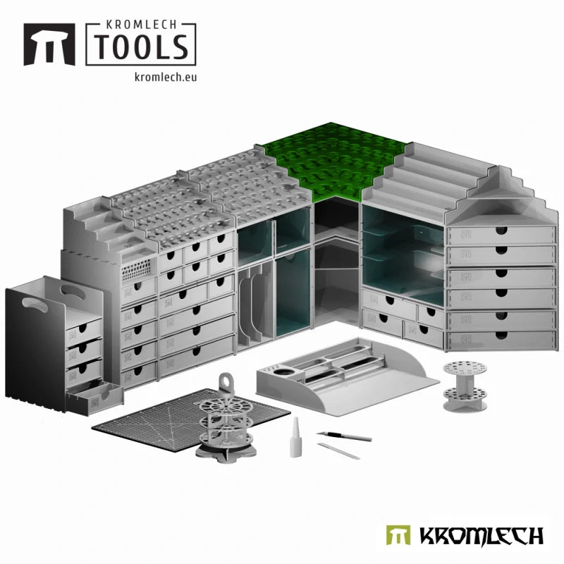 Kromlech Paint Rack (33 mm) - Corner