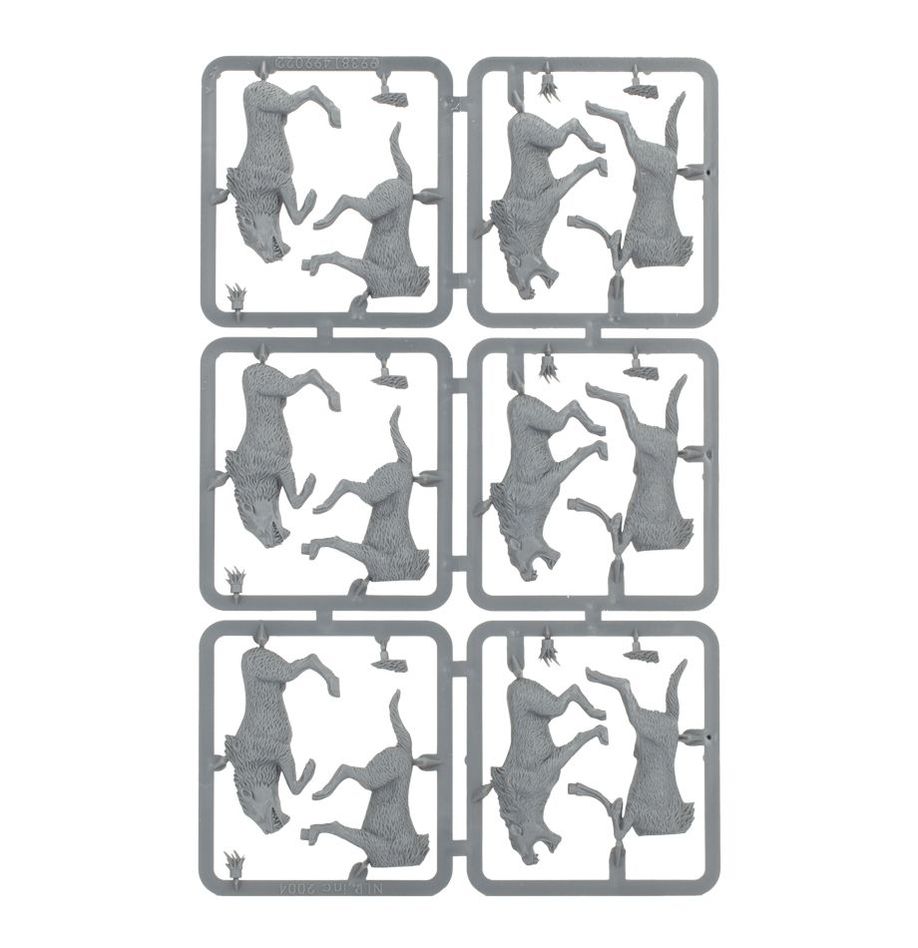 Middle Earth Mordor Orc Warg Riders miniatures