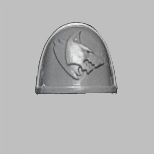 Warhammer 40k Deathwatch Space Wolves shoulder pad