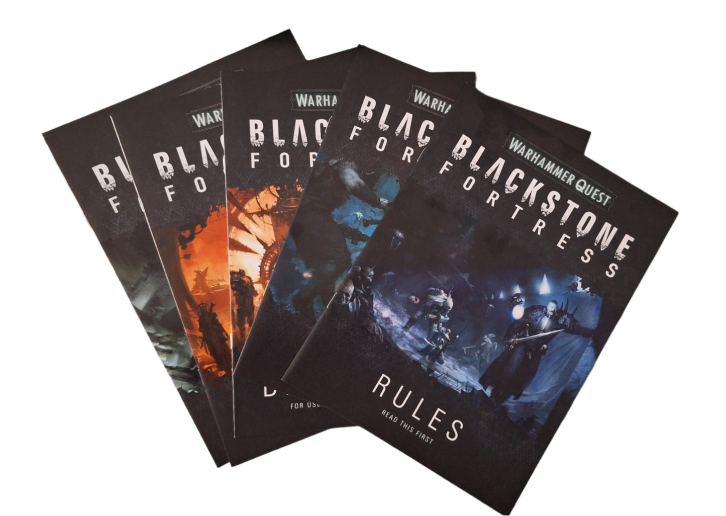 Blackstone fortress Books x5 Warhammer 40k