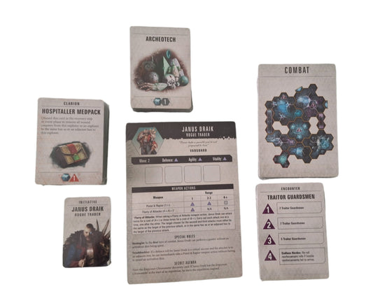 Blackstone fortress cards Warhammer 40k