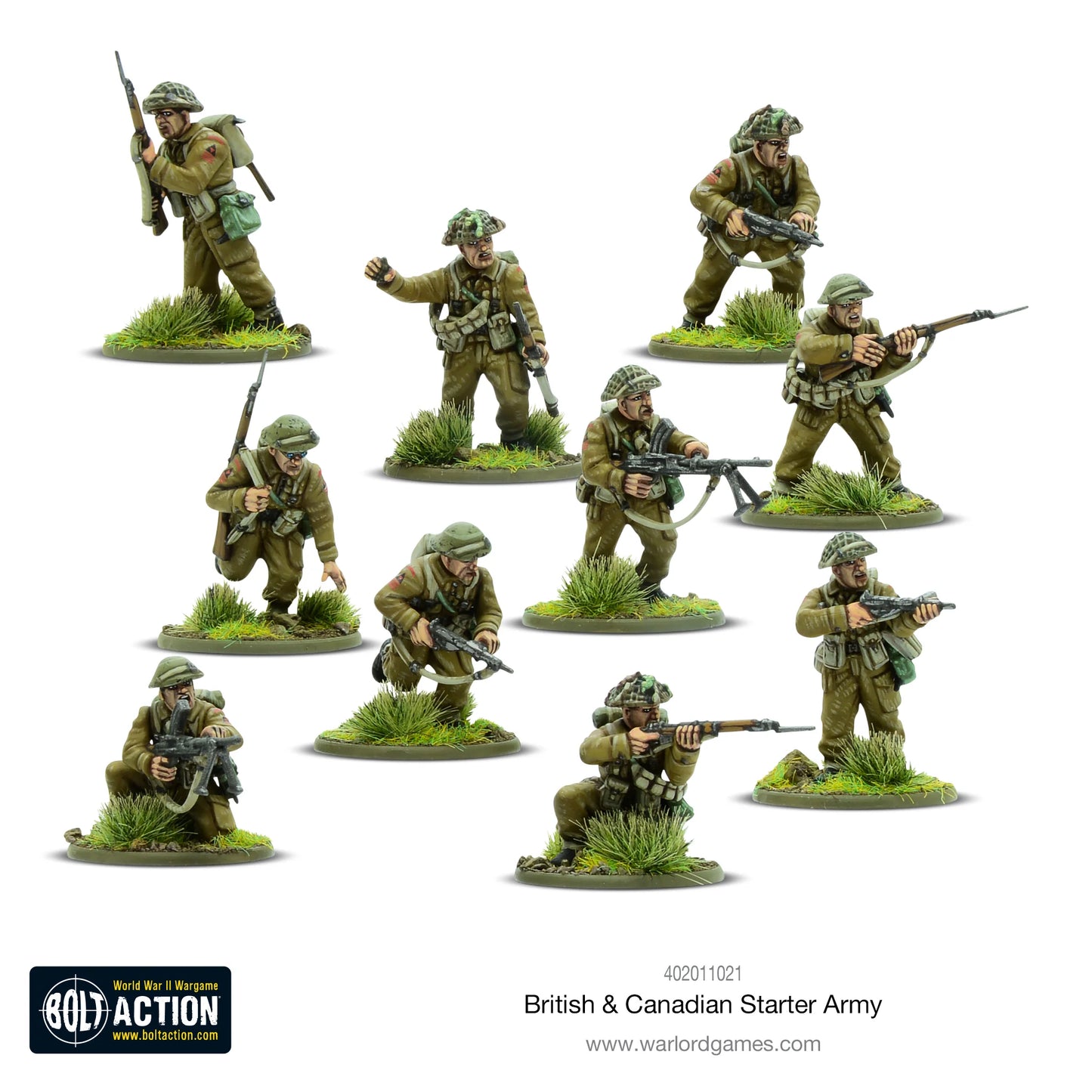 Bolt Action British & Canadian Army (1943-45) Starter Army