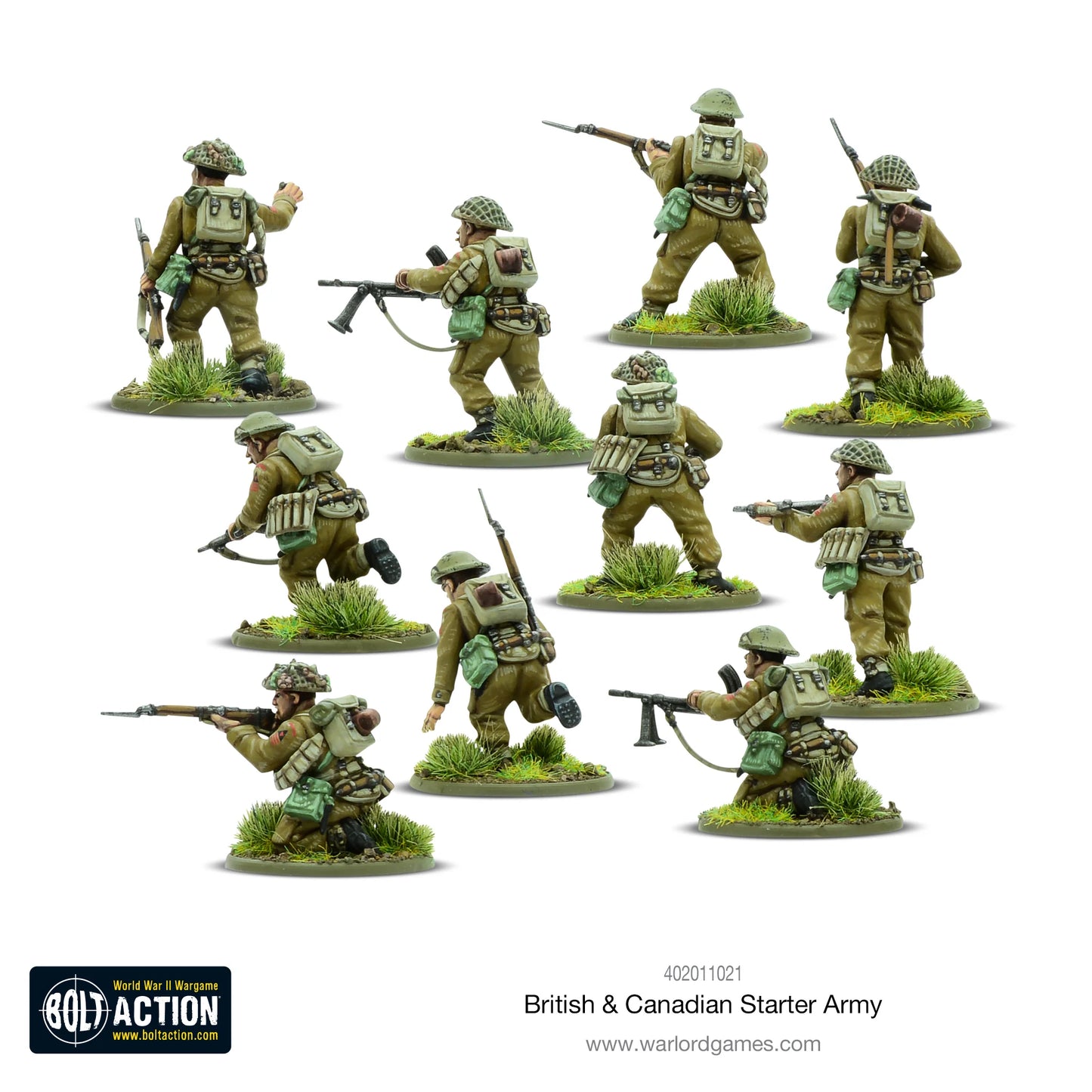 Bolt Action British & Canadian Army (1943-45) Starter Army