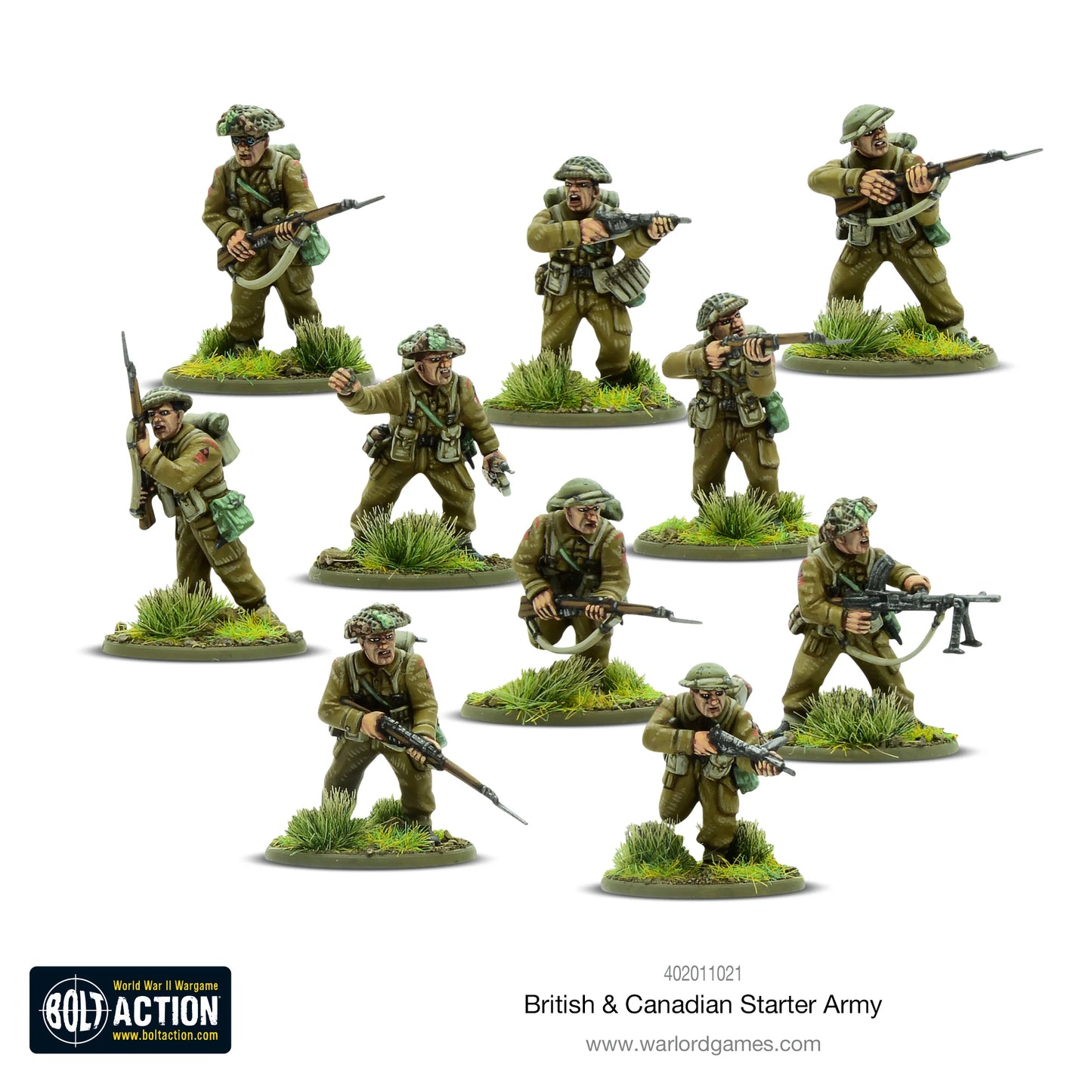 Bolt Action British & Canadian Army (1943-45) Starter Army