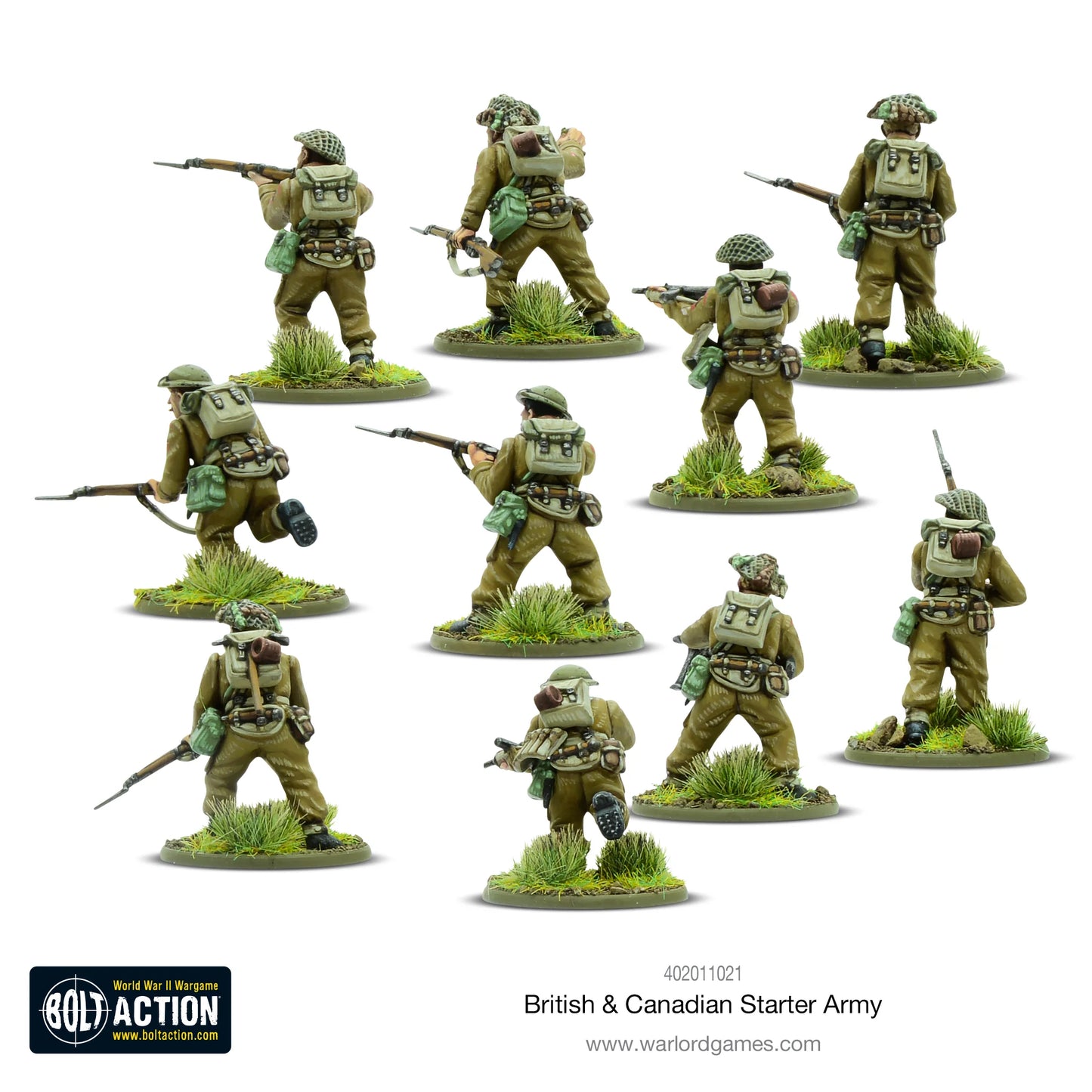 Bolt Action British & Canadian Army (1943-45) Starter Army