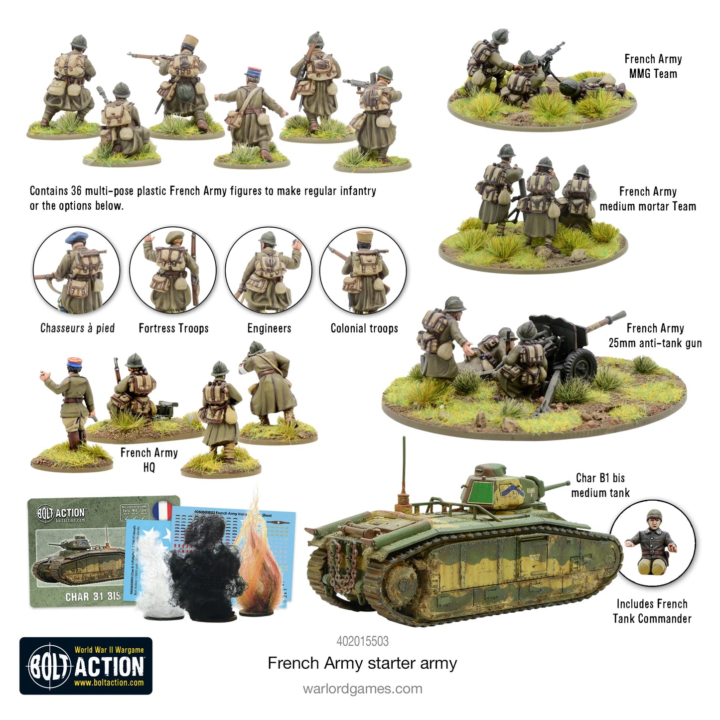 Bolt Action French Army starter army