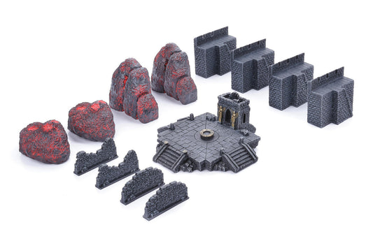 AOS Lava - Gamemat eu Pre-Painted Terrain