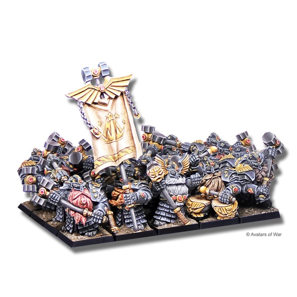 Avatars of War Dwarf Kings Guard regiment