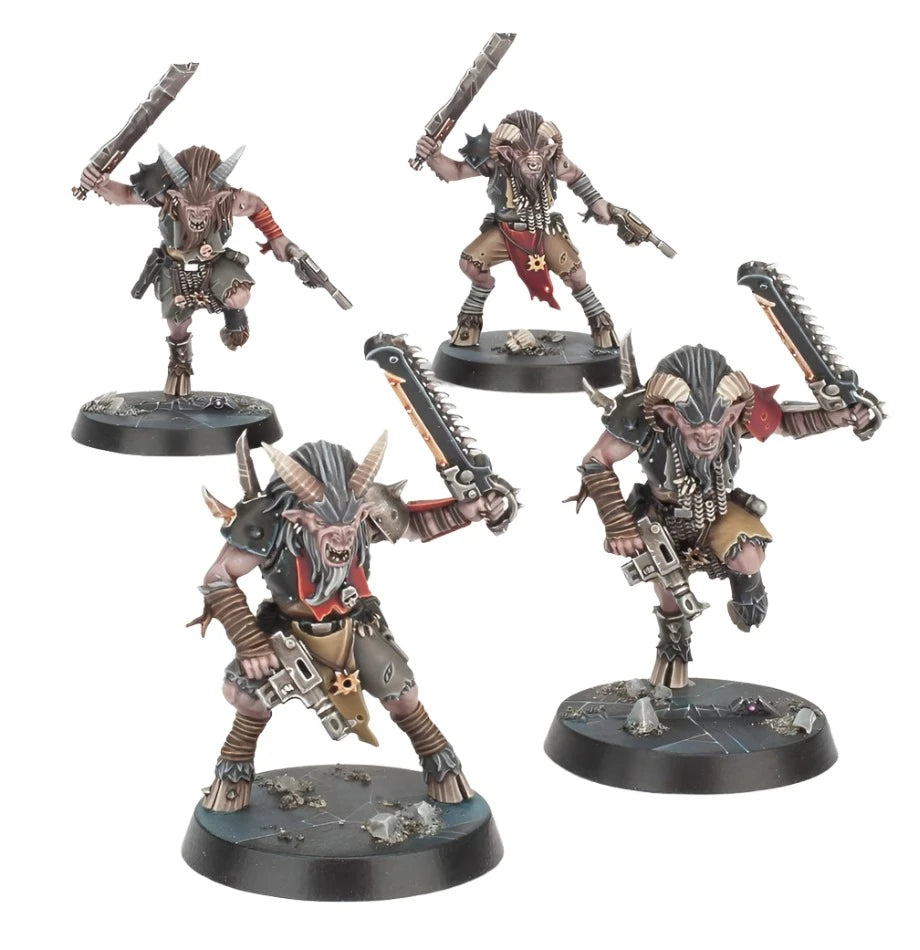 Chaos Beastmen x4, Blackstone fortress Warhammer 40k