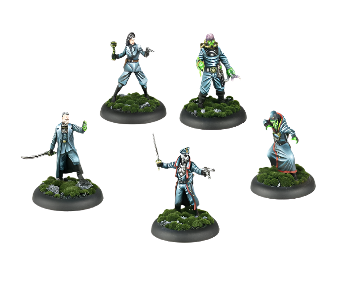 Achtung! Cthulhu Miniatures - Black Sun Commanders