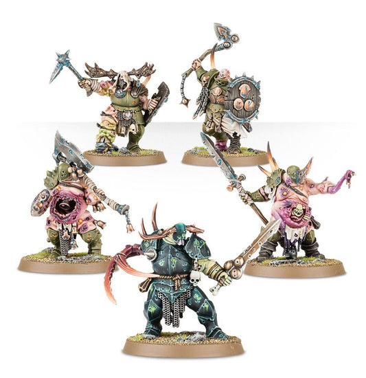 Maggotkin of Nurgle - Putrid Blightkings Warhammer AOS - Christmas box set