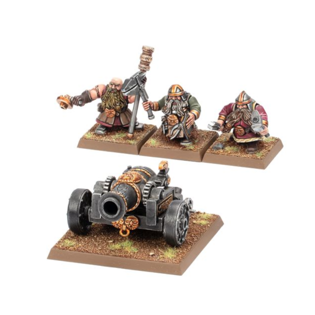 Dwarfen Mountain Holds, Dwarf Cannon, Old World Games Workshop