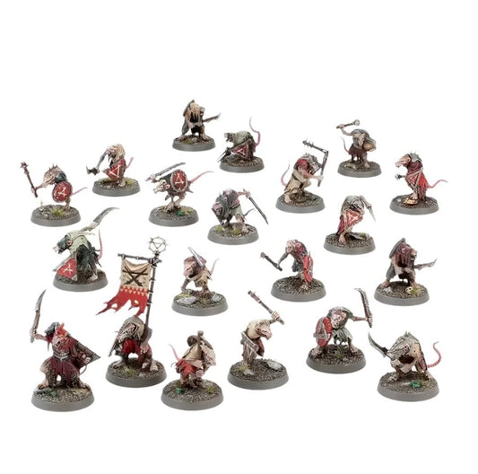 Skaventide Box set Clanrats x20 New on sprue