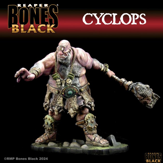 Reaper Miniatures BONES Black Cyclops