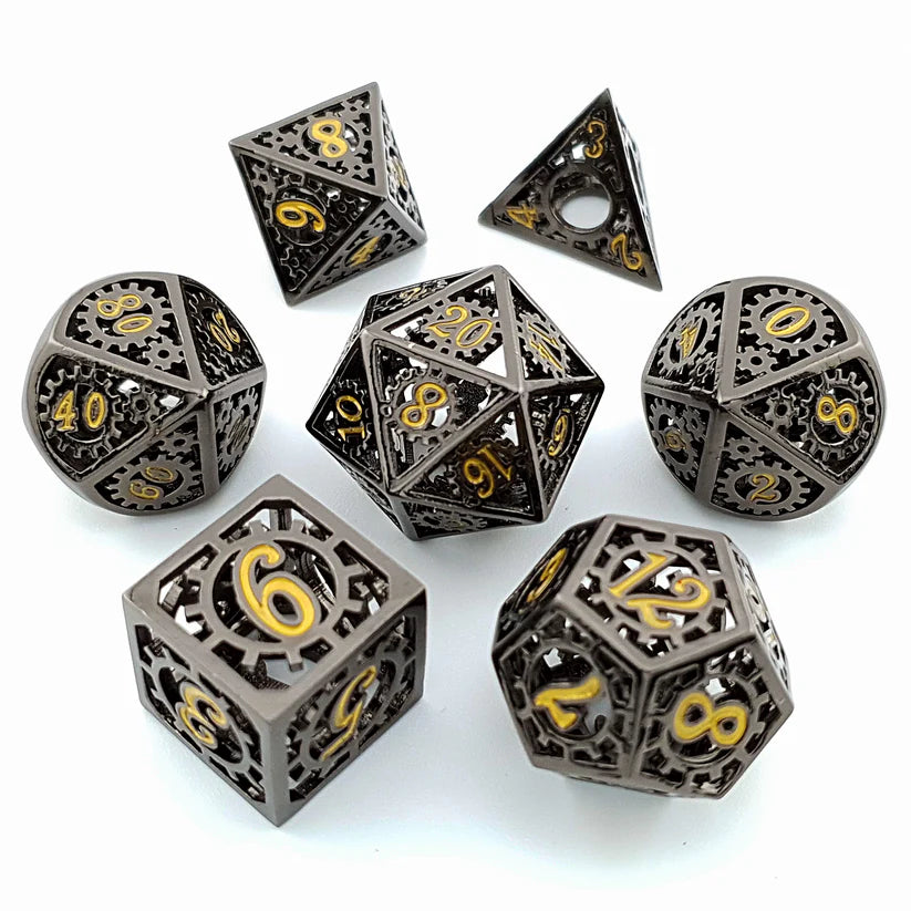 Gears of Fate | Solid Metal | 7 Piece Set