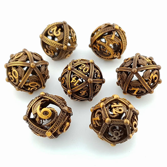 Golden Guardian | Solid Metal | 7 Piece Set