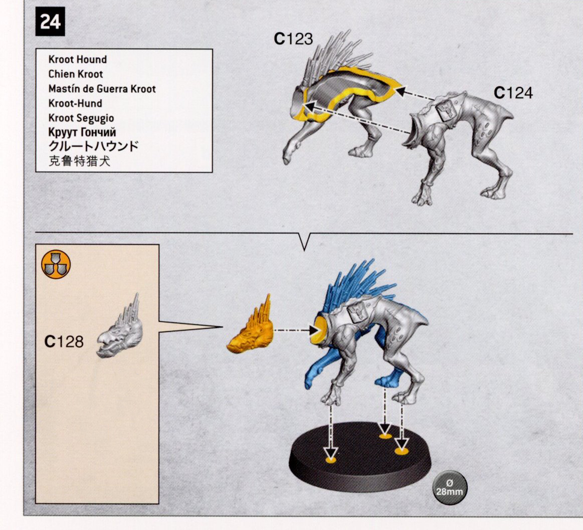 Kill Team Farstalker Kinband Kroot Hound "A"