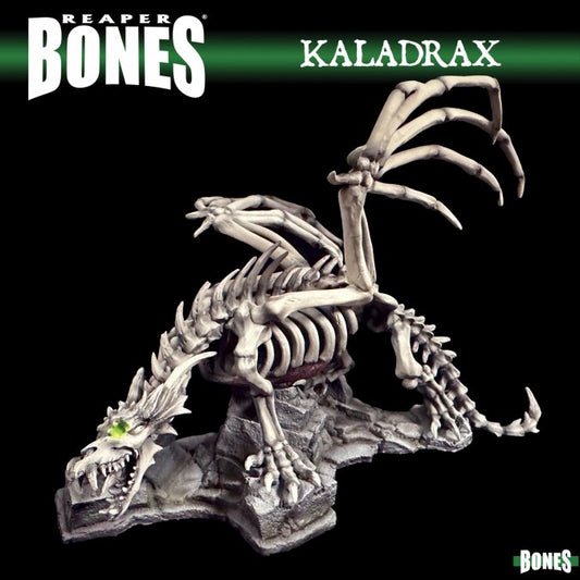 "Backorder" Reaper Miniatures Kaladrax, Skeletal Dragon