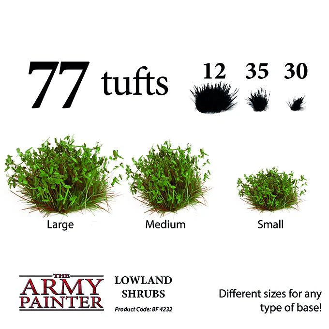 Army painter Lowland Shrubs, Tufts Basing Material