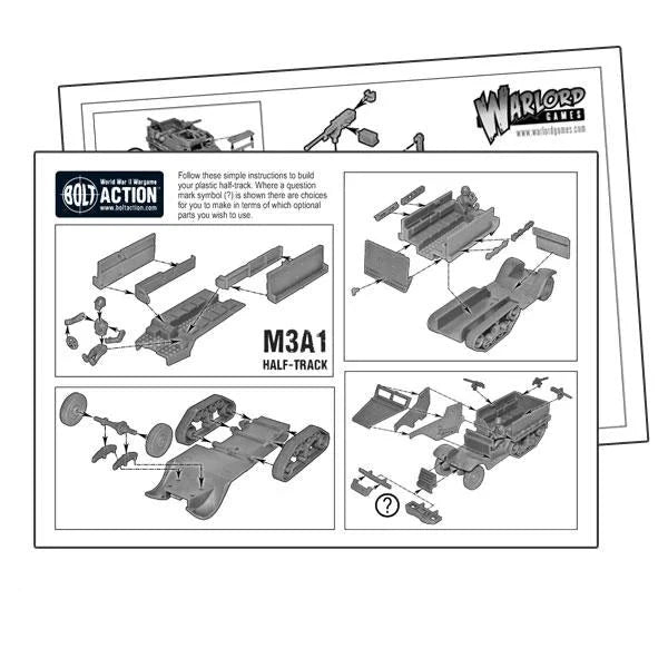 Bolt Action US M3A1 Half-track, Warlord Games