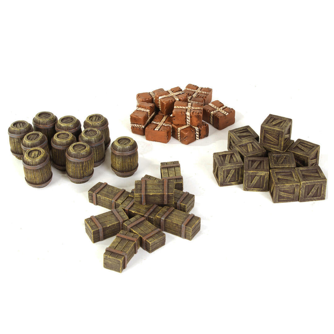 Medieval Houses set - Gamemat eu Pre-Painted Terrain