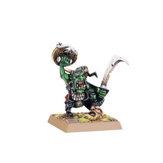 Orcs and Goblins Night Goblin Boss "B" Metal, Old World Games Workshop