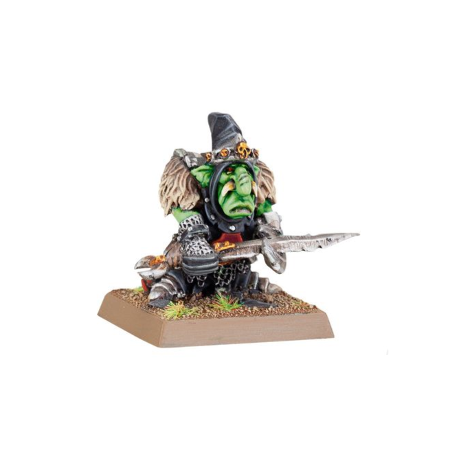 Orcs and Goblins Night Goblin Boss "D" Metal, Old World Games Workshop