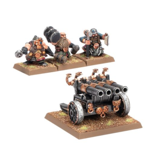 Dwarfen Mountain Holds, Dwarf Organ Gun, Old World Games Workshop