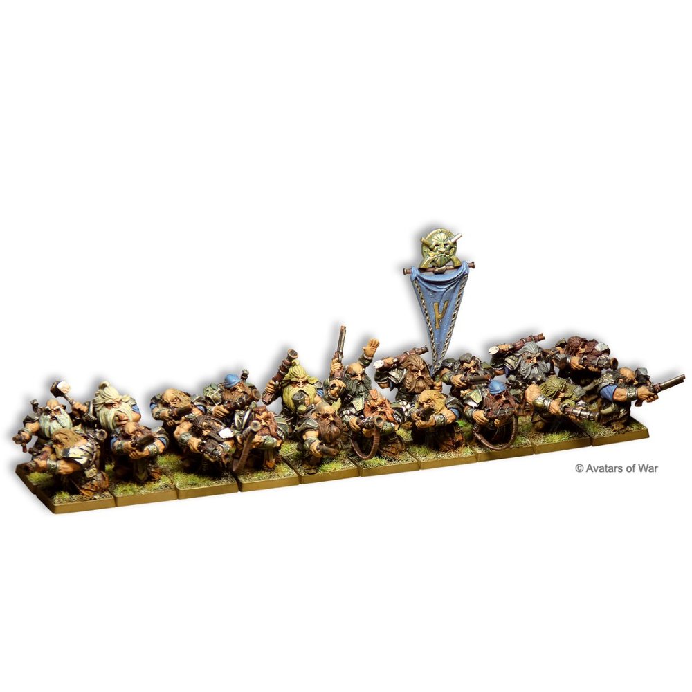 Avatars of War Dwarf Thunder Warriors
